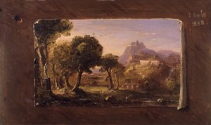 Studie voor Droom van Arcadia, 1838